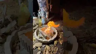 No matches, no flint starting a campfire without modern tools, caveman style🤣🤣😂🔥🎯🙏💥‼️🍀
