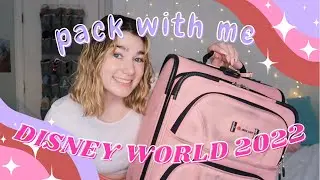 ✰ PACK WITH ME FOR DISNEY WORLD ✰ | Disney World Spring Break 2022