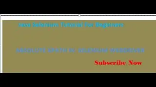 Absolute Xpath in Selenium WebDriver