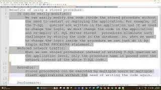 Stored Procedures In SQL Server With Input & Out Put Parameters