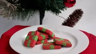 HOW TO MAKE CHRISTMAS SPECIAL CHECKERBOARD COOKIES | Anaa's Baking Studio |  COOKIE RECIPE
