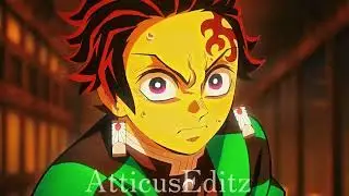 tanjiro and giyuu vs akaza [queen trap remix]