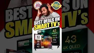 🔥 Flipkart & Amazon Best TV Offers 2025 | Top 55