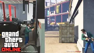 GTA 5 Online Eliminate Gang & Security contract Liquidize Assets New Mission #gameplay #gta #mod