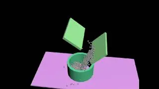 Sistema de part&iacute;culas y Colisiones [Cascada] en 3DS Max | Super Spray, Gravedad y Deflectores