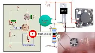 Thermistor MOSFET Fan Controller (circuit operation) - Part 1