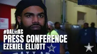 Ezekiel Elliott Postgame Week 11 | #DALvsKC | Dallas Cowboys 2021