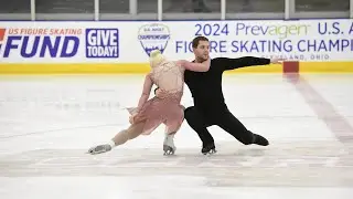2024 U.S Adult Nationals Championship Masters Pairs 2nd place