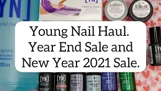 Young Nails Haul. Year End Sale and New Year 2021 Sale.