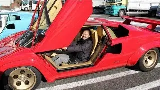Lamborghini Countach LP5000QV Loud Exhaust Sound
