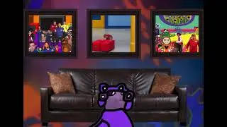 Purple Cat in Robot Chicken (2005) Art Style!