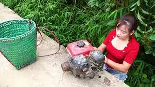 Genius Girl Restores Diesel Engine Oil Filter Repair Restores Diesel Engine Like New !
