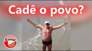 LULA NA PRAIA, CAD&Ecirc; O POVO    BOLSONARO EM PRAIA LOTADA!