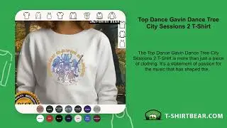 Top Dance Gavin Dance Tree City Sessions 2 T-Shirt