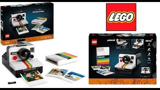LEGO Ideas Polaroid OneStep SX-70 Camera Vintage Model Kit for Adults