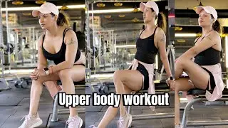Upper body workout with Poonam Sood ￼