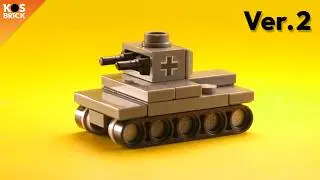 Lego Panzer 1 ver.2 Tank Germany Mini Vehicles (Tutorial)