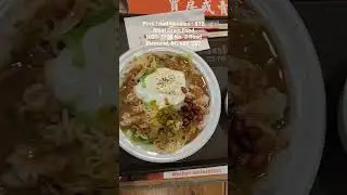 ONLY $12! Pork Fried Noodles at Great Grain Food in Yaohan Centre. Chinese cuisine in Richmond.