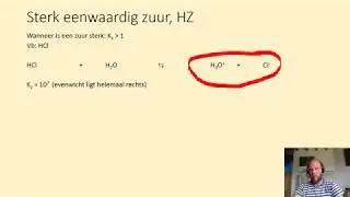 De pH van een sterk zuur berekenen. (vb: waterstofchloride en zwavelzuur)