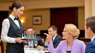 Donna Ricca Offende Cameriera, ma si Dispera quando Vede chi è il Proprietario del Ristorante