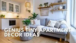 Tiny Apartment Makeover 2026 | Genius Decor and Space-Maximizing Transformations