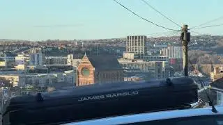 Плавучий вид Брайтона: улица Квебек и холмы Ганновера (прогулка с видом от первого лица)
