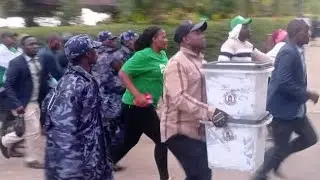 Democratic party delegates conference ended in tears kibooko enyoose Norbert Mao awangude