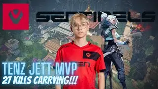 MVP Jett🔪 Gameplay!!! SEN TenZ Jett🔪 VOD! ft. Kanpeki Sova🏹