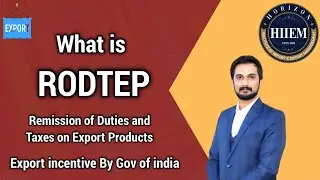What is RODTEP Scheme ? How to Claim RODTEP Scheme ! Government Scheme in Export By Sagar Agravat