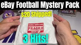 3 Hits Out of This $20 Shipped eBay Football Mystery Hot Pack!! Not Bad!
