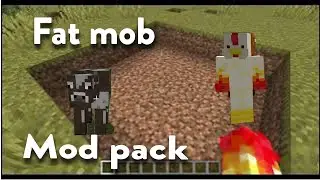 Testing Fat Mob Mod Pack In Minecraft