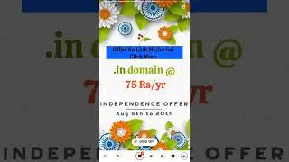 Domain Offer Buy Only in 75 #blogger #bloggertutorial #viral #domain #domainoffer