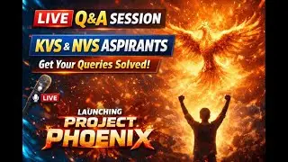 KVS NVS Live Guidance Session | Your Doubts, Our Direction
