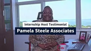 Pam Steele, Founder and CEO of Pamela Steele Associates on Oxford University's Internship Programmes