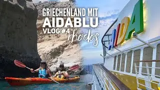 Griechenland mit AIDAblu - Vlog #4: Kajakabenteuer auf Rhodos