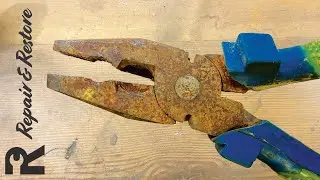 How to RESCUE old rusty Pliers - my latest restoration project