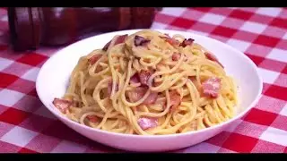 EASY RECIPES PASTA CARBONARA  ( SIMPLE RECIPES quick&easy) 🍝🍝🍝