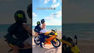 Exclusive with her in bio💃🏼🔥  My Bat gear in bio part2☝️ #moto #shorts