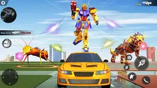 Real Robot Transform Games - Robot Car Games - Android Gameplay
