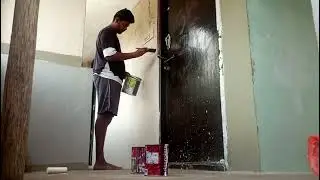 Asian Wood Paint #Wooddoor Aquadur PU Interior Matt #Browndark #vlogsvideo #ace #Royalluxurypaint