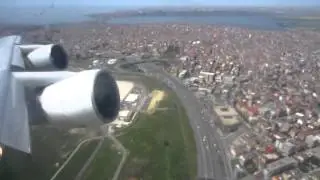 Iran Air 747SP-86 EP-IAB takeoff Istanbul Ataturk