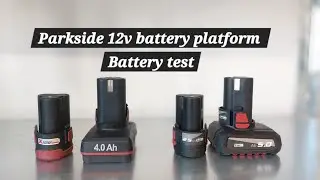 Comparatie intre bateriile de 12V Parkside: 2Ah, 4Ah, 2.5Ah High Power, 5Ah High Power