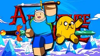 The Finn And Jake Combo in The Roblox Cartoon Fighting Game (Cartoon Smackdown)