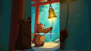 When a bear rang temple&rsquo;s bell. #sanatandharma #hindumythology #temple