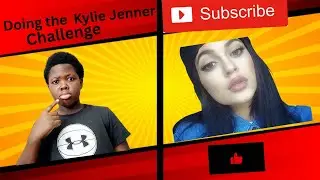 I did the Kylie Jenner lip challenge...