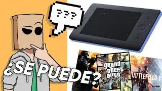 ¿Se pueden jugar videojuegos con una tableta gráfica?