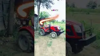 FIRST TIME STUNT❤️&zwj;🔥🔝|| MINI TRACTOR STUNT//TRACTOR TOCHEN #tractor#vlog#viral#video#stunt #nishu#ai