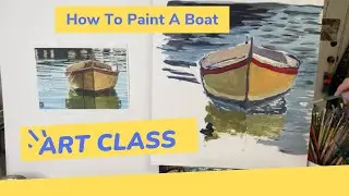 Color theory & painting techniques - Live Art Class