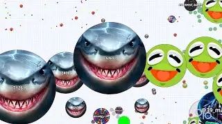 SOLO x BURST 🦈 (AGAR.IO MOBILE)