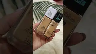 Maybelline Fit Me vs Lumi-Matte 💄 | Shade 228 Swatch Comparison